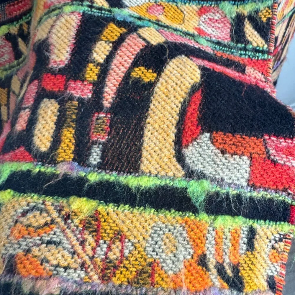 Reversible Winter Warm ART Scarf Unisex